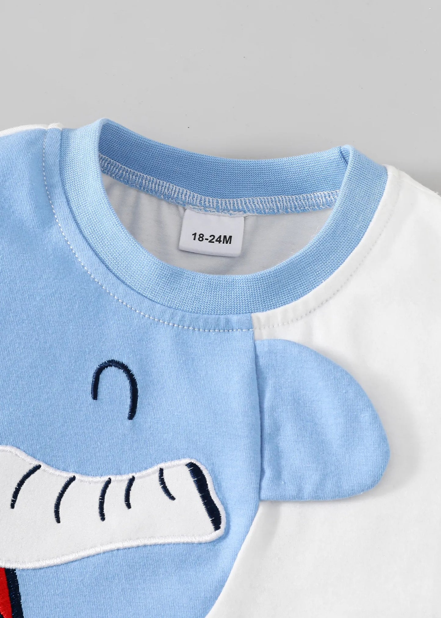 Kids Elephant Printed T-Shirt & Denim Pants Co-Ord Set | Premium 2-Piece Casual Outfit for Boys & Girls