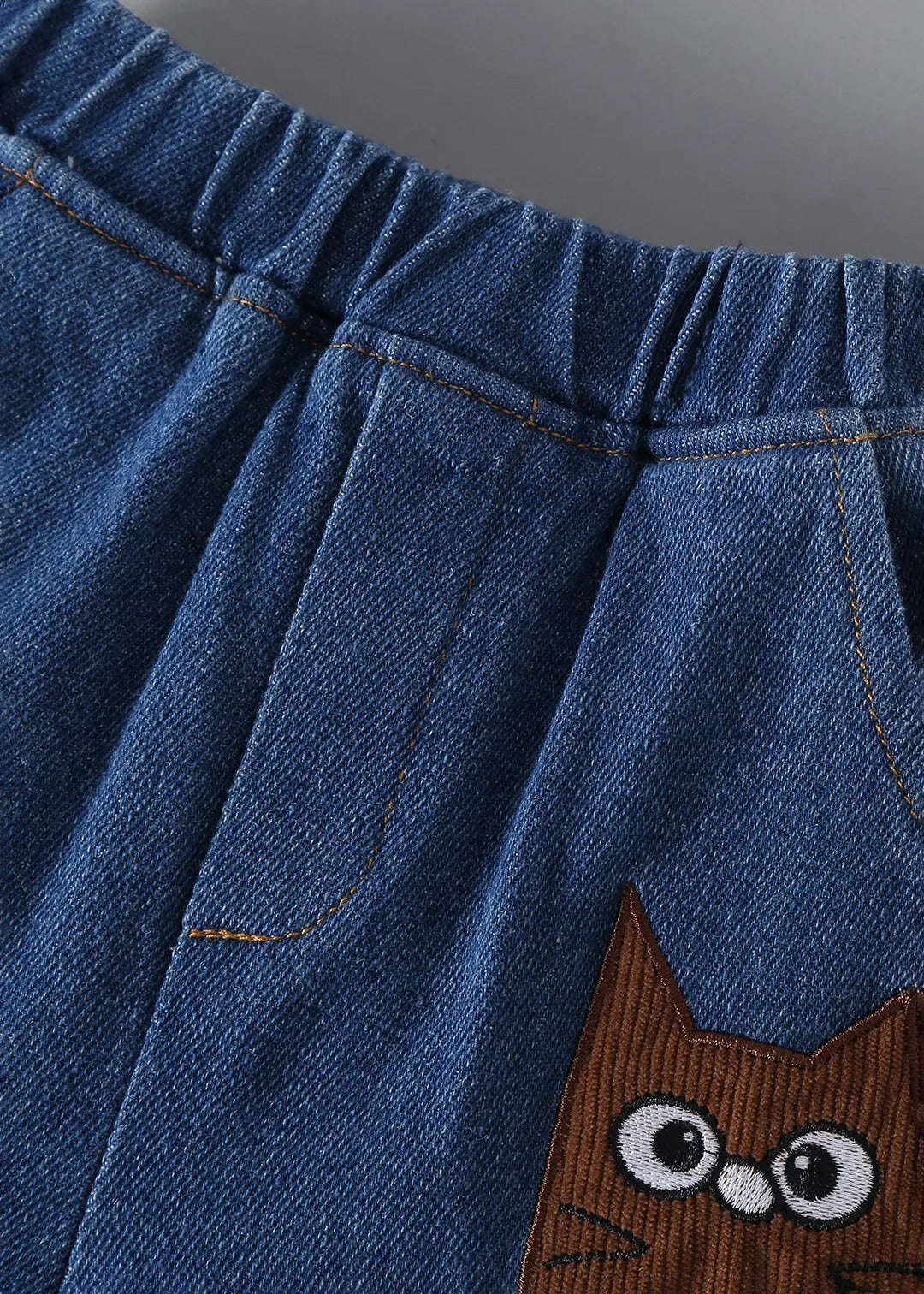 Kids Corduroy Shirt & Denim Pants Co-Ord Set | Premium 2-Piece Casual Outfit for Boys & Girls
